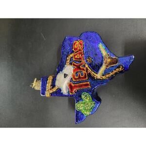 Old World Christmas Texas State Glass Christmas Ornament